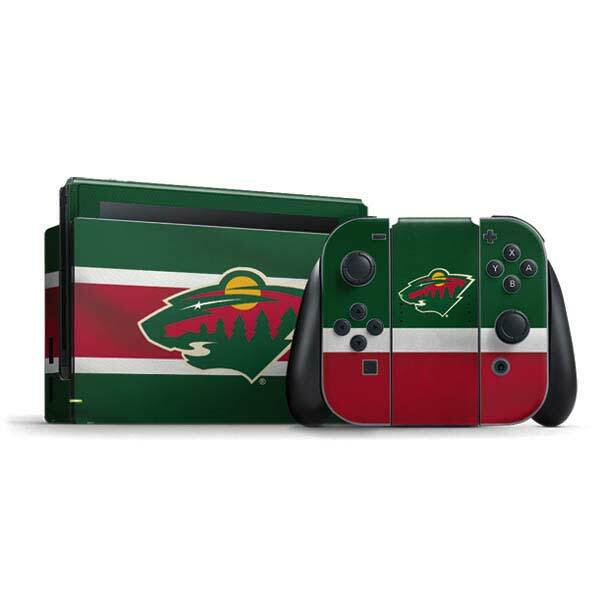 NHL Minnesota Wild Nintendo Switch Bundle Skin - Minnesota Wild Jersey