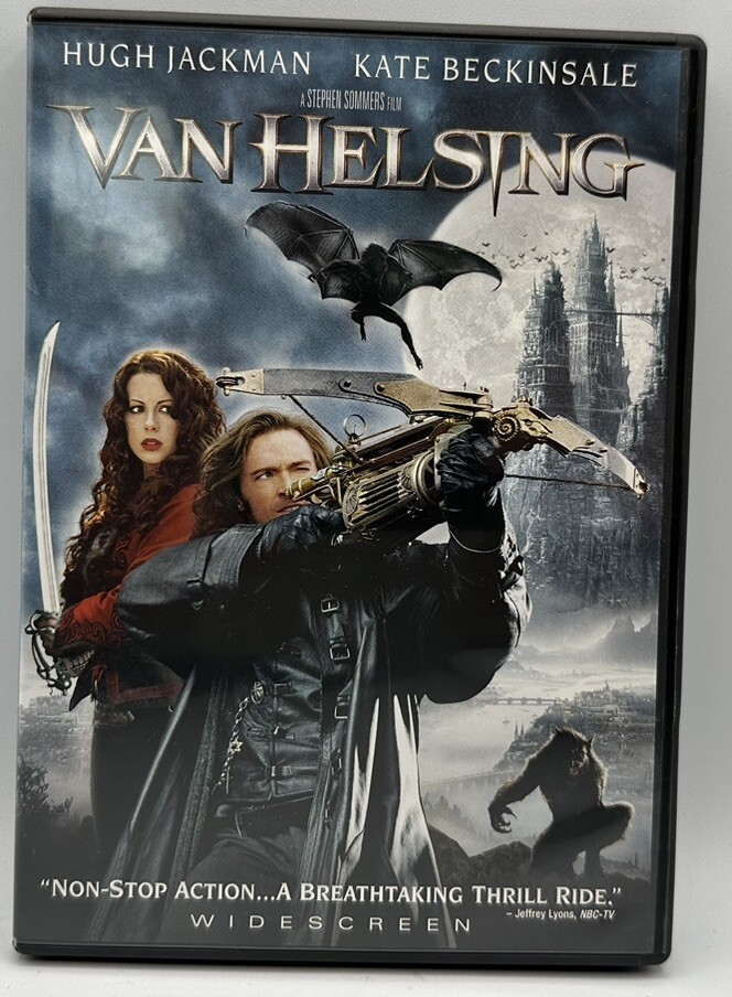 Van Helsing DVD Widescreen Edition Hugh Jackman Kate Beckinsale Great Condition