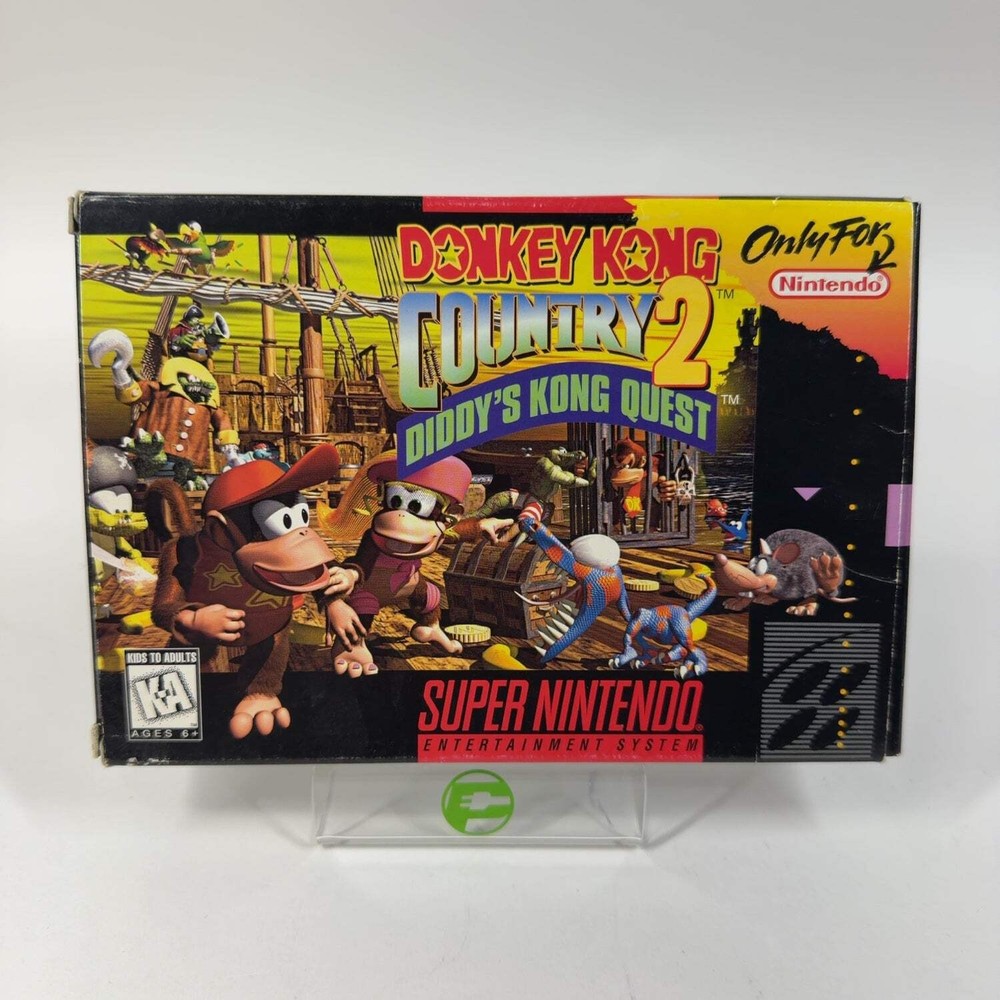 Donkey Kong Country 2 (Super Nintendo SNES, 1995)