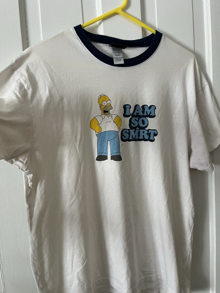 Homer Simpson Vintage T Shirt - Size Large Tall
