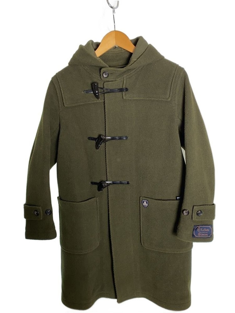 Orcival Duffel Coat/1/Wool/Khk/Plain 11701