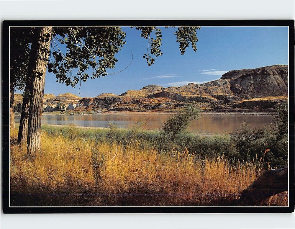 Postcard The Lower Yellowstone River USA