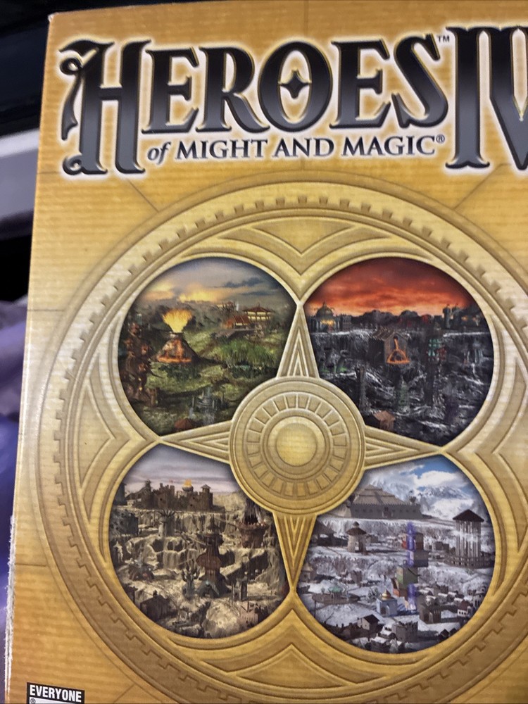 Heroes of Might and Magic IV 4 PC CD-ROM, Vintage