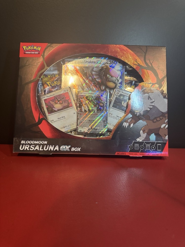 Pokemon TCG: BloodMoon URSALUNA EX Box - new/sealed