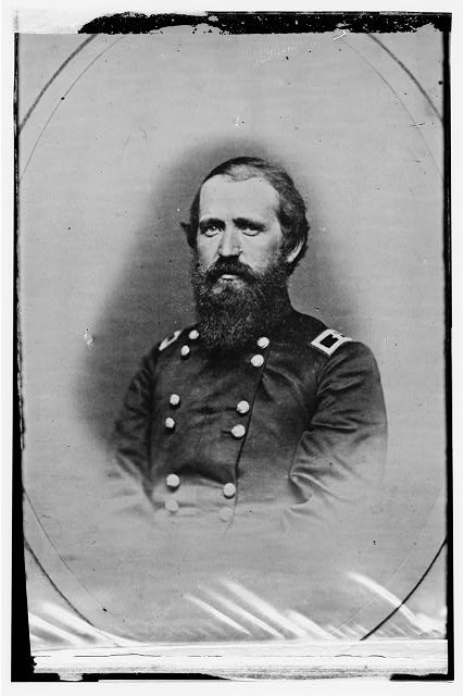 Photo:Gen. R.B. Mitchell Civil War Era 1860s Portrait in Uniform