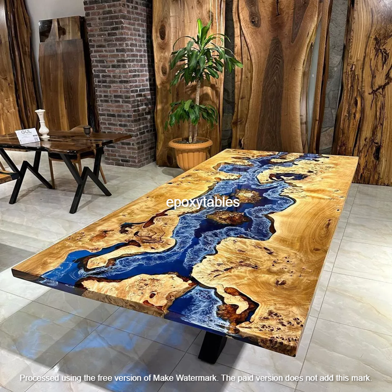 72x36 Ocean Wave River Beach Dining Table Top Elegant Housewarming Gift Furniture  