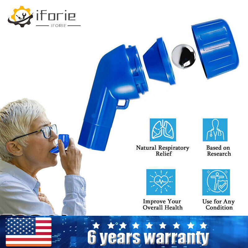 Mucus Clearance Lung Exerciser Device Breathing Removal Device Exerciser Aid USA