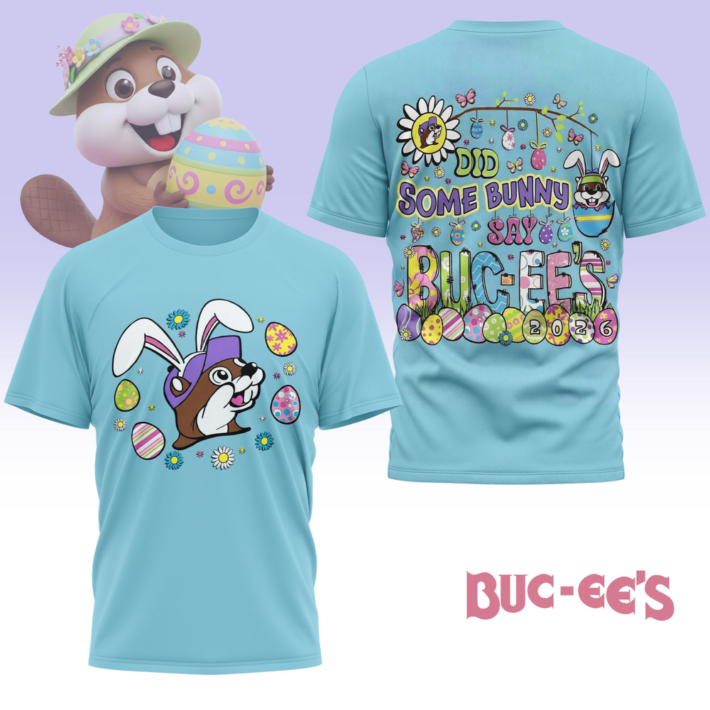 Buc-ees Happy Easter 2026 All Over Printed Shirt - Size S to 5XL, V03