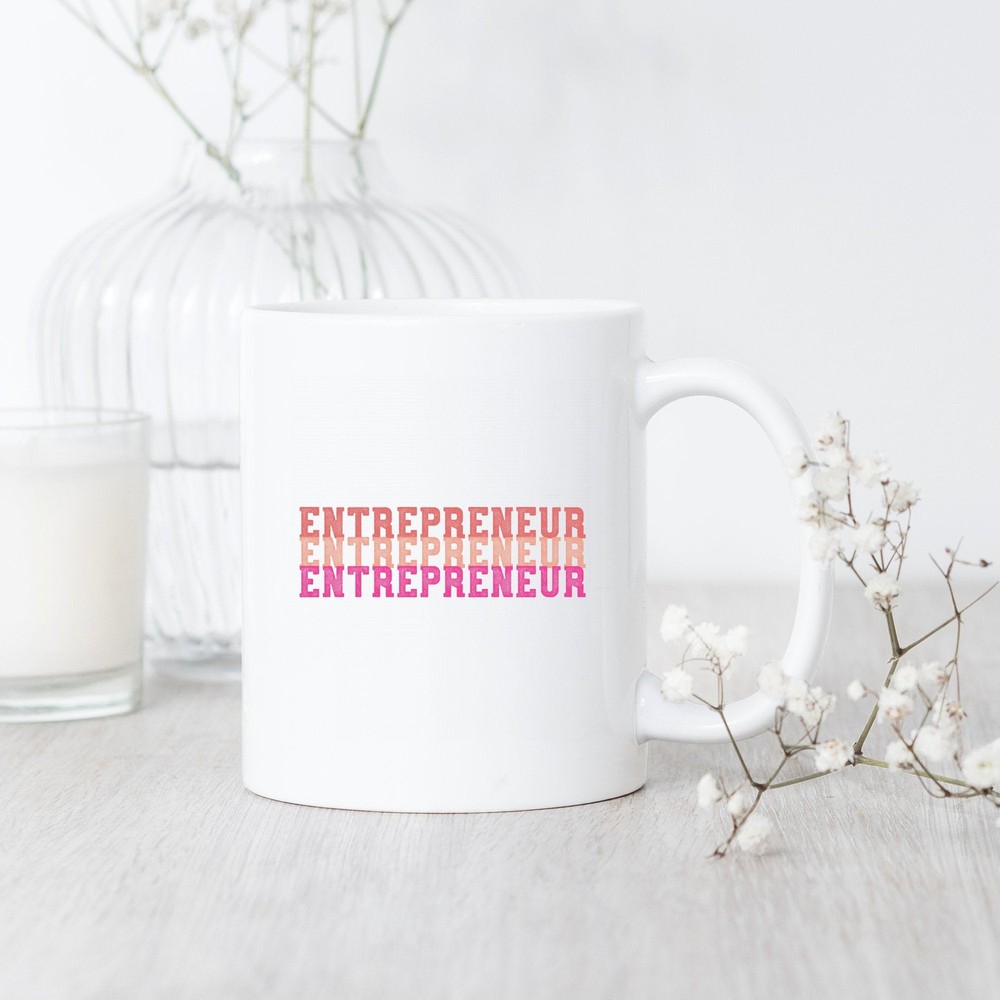 Entrepreneur Repeat Boss Mug Gift For Entrepreneur Business Mug Ceo Coffee Mug