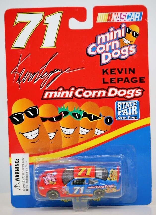 2001 1/64 TEAM CALIBER KEVIN LEPAGE #71 STATE FAIR * MINI * CORN DOGS