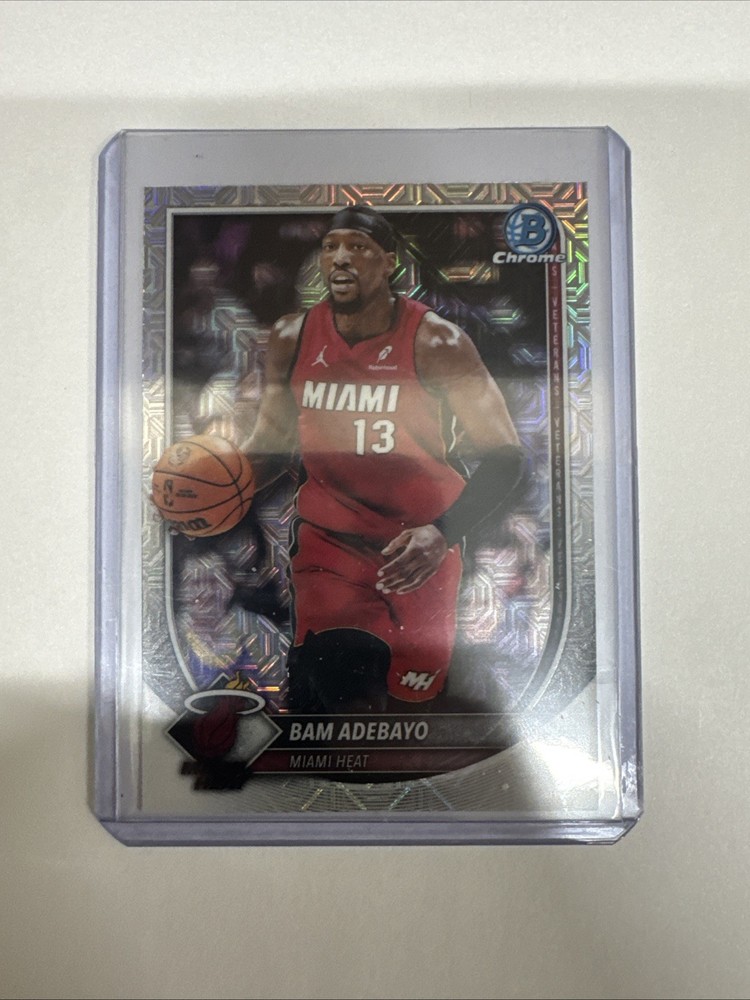 2025-26 Bowman Bam Adebayo #BCV-89 Chrome Mojo Refractor
