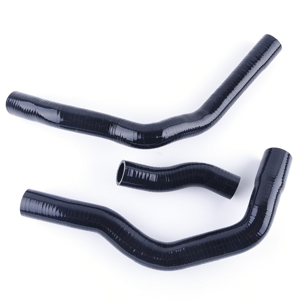 Silicone Radiator Hose Black For MINI 2001-08 BMW COOPER S JCW W11 1.6L R52 R53