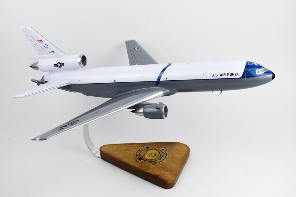 Travis AFB Golden Bears KC-10 Model, McDonnell Douglas, 1/121 (18 in) Scale