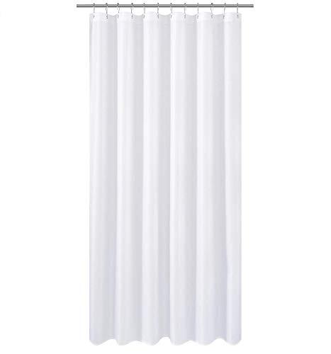 Extra Long Fabric Shower Curtain Or Liner 96 Inches Height With Magnets Hotel Qu