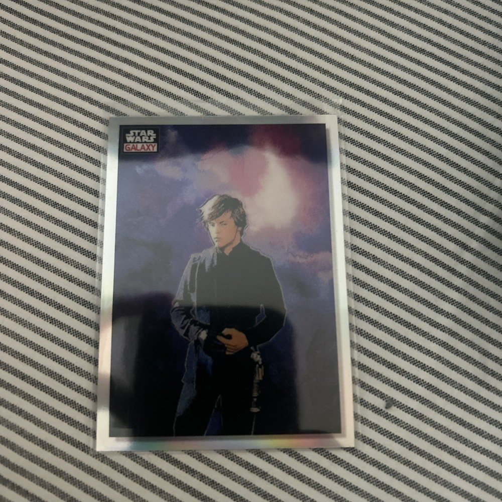 2023 Topps Chrome Star Wars Galaxy Refractor #34 Future Of The Jedi