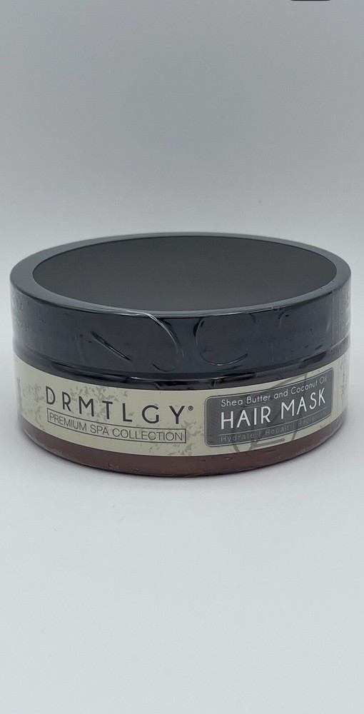 DRMTLGY Hair Mask with Shea Butter and Fractionated Coconut Oil 10 Oz Sealed
