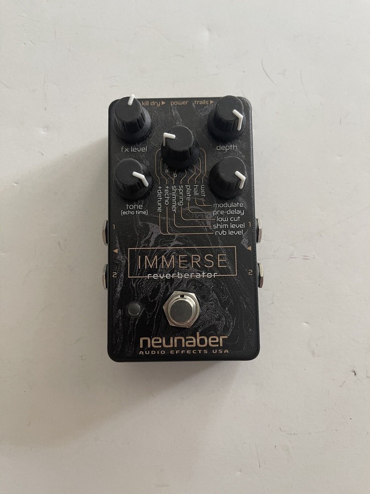 *For Parts/Repair Neunaber Audio Immerse Reverberator Reverb Guitar Effect Pedal