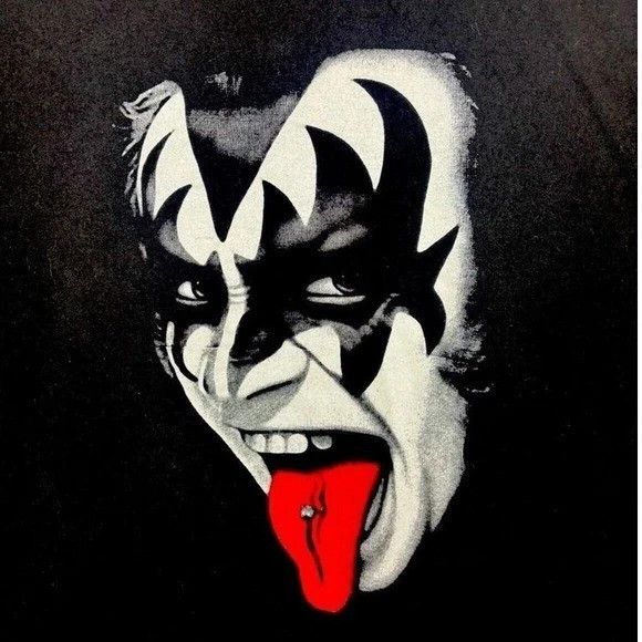 KISS Gene Simmons Graphic T Shirt Rock Concert