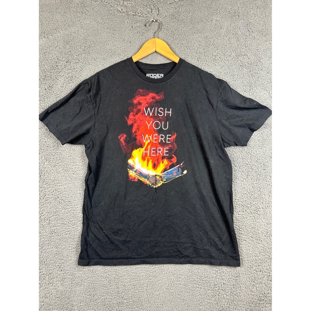 Roger Waters This Is Not A Drill 2022 Tour T-Shirt XL Wish You Were Here Black