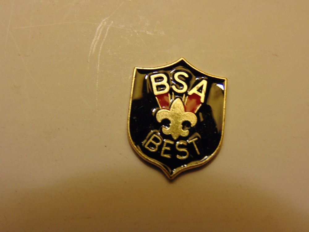 BSA Boy Scouts Of America Best Lapel Hat Pin- Pin Back
