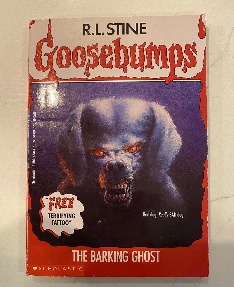 TRUE 1st Print Vintage Goosebumps #32 The Barking Ghost R. L. Stine