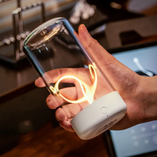 Rechargeable LED Camping Light - Portable Night Light with High Transparency