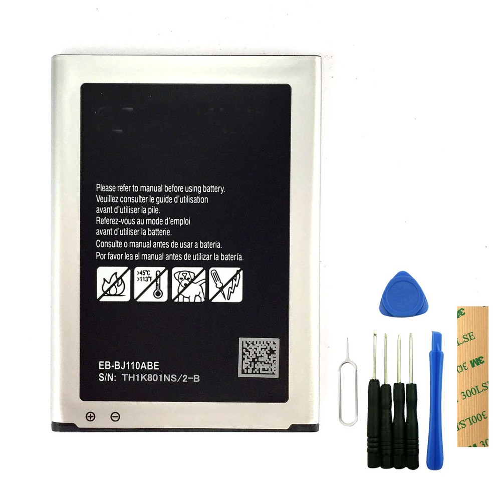 Samsung Galaxy J1 Ace SM-J111M Replacement Battery EB-BJ110ABE with Tools-image
