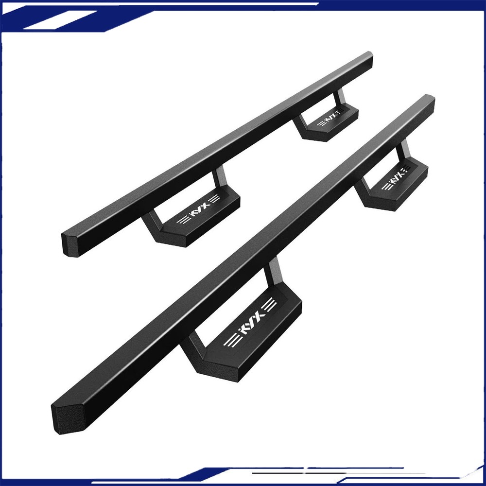 Running Boards For 19-2023 Chevy Silverado GMC Sierra 1500 2500HD Crew Cab