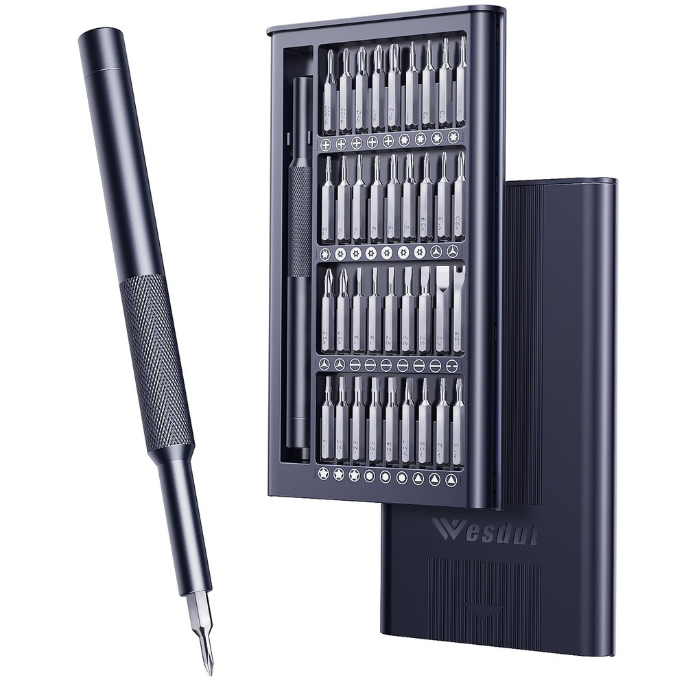 37-in-1 Durable Magnetic Precision Screwdriver Set with Torx Bits