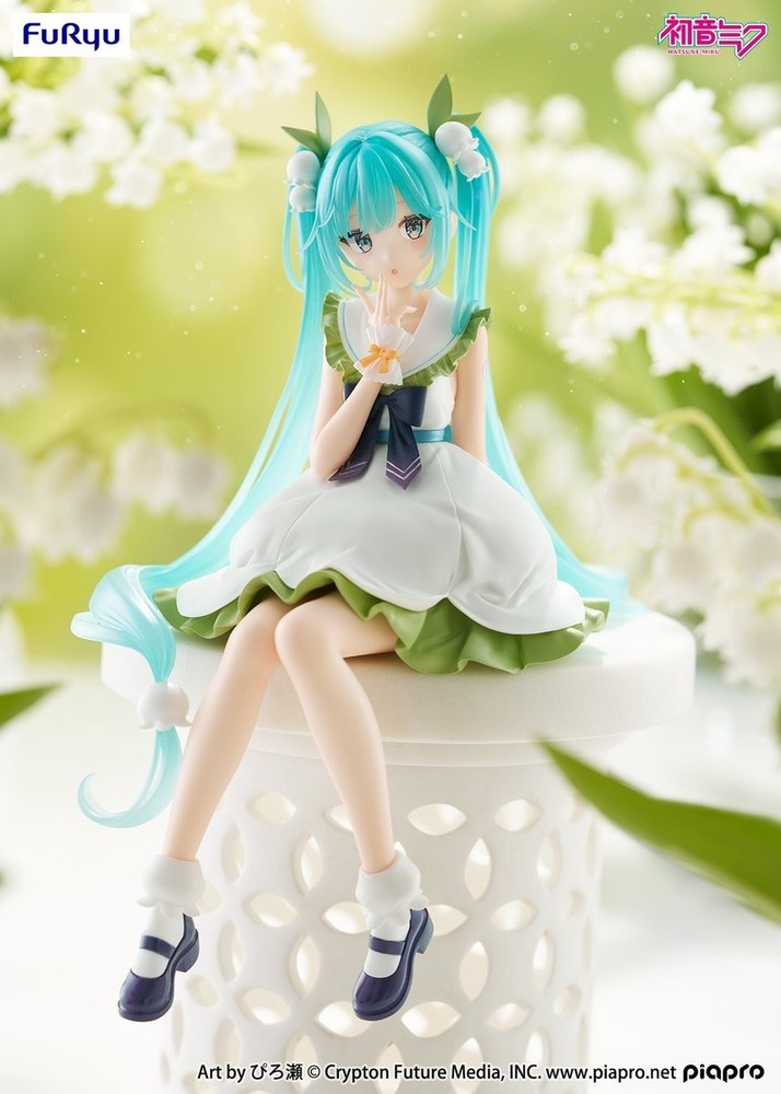 Hatsune Miku Noodle Stopper Figure lily of the valley FuRyu JAPAN New Vocaloid