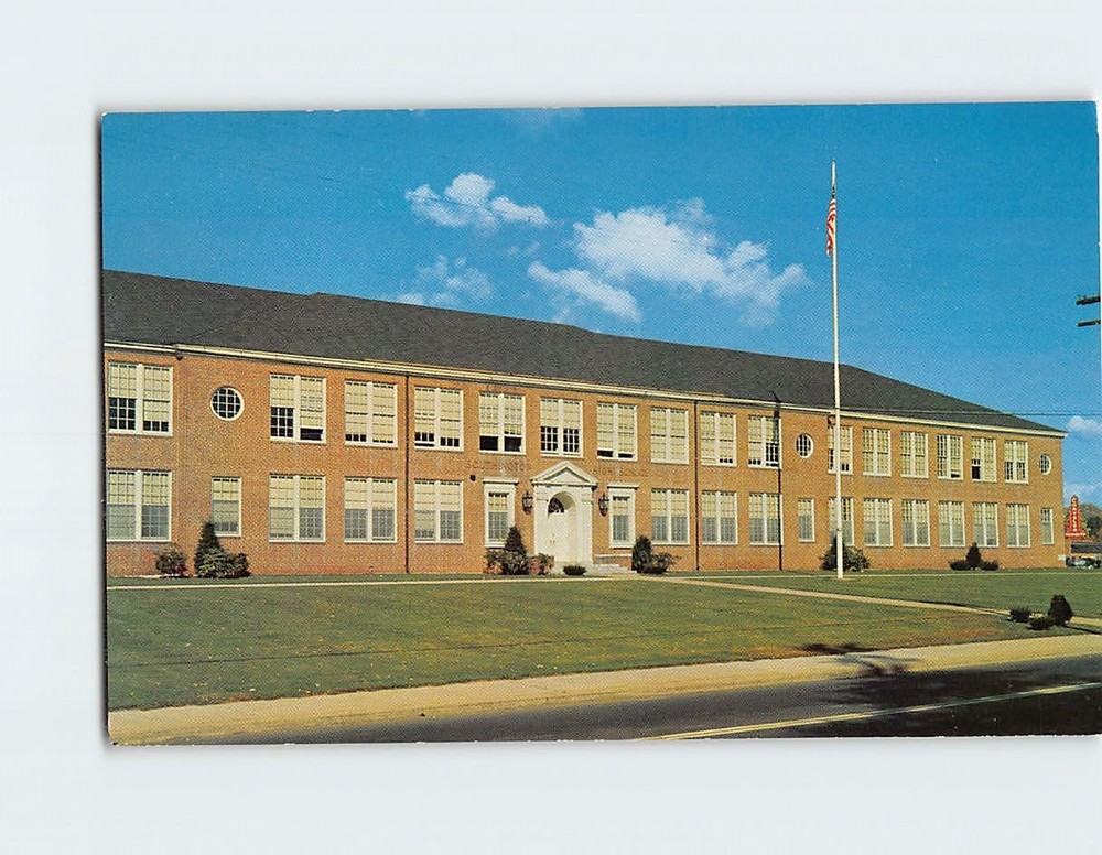 Postcard Southington High School Connecticut USA North America