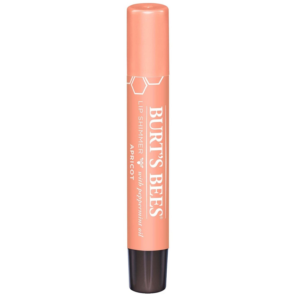 Burt's Bees Lip Shimmer in Apricot - Moisturizing & Natural Sheen