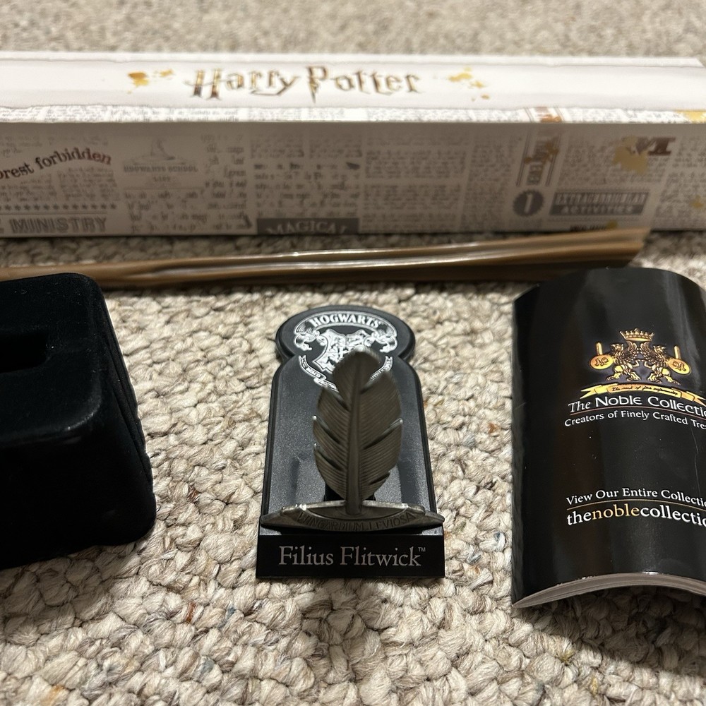Harry Potter Mystery Wand Professor Filius Flitwick Collectible