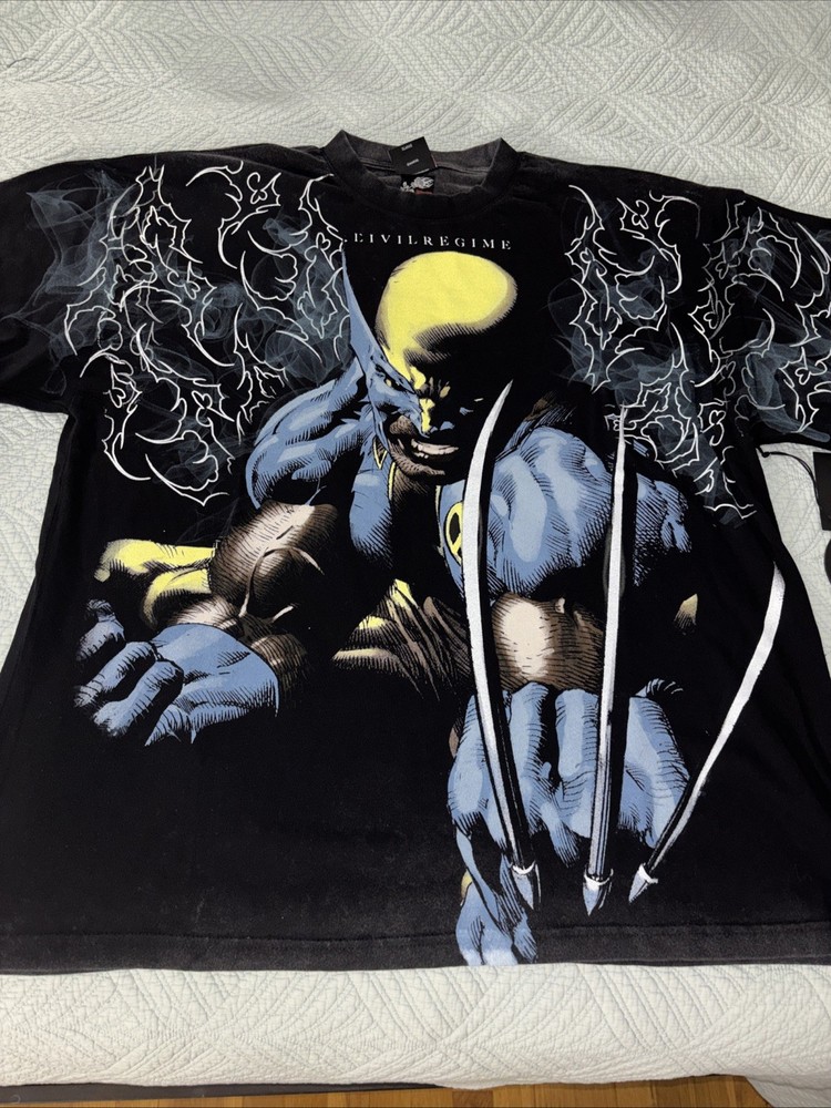 Civil Regime Marvel Collab Rage Unleashed T-Shirt Men's XL NWT