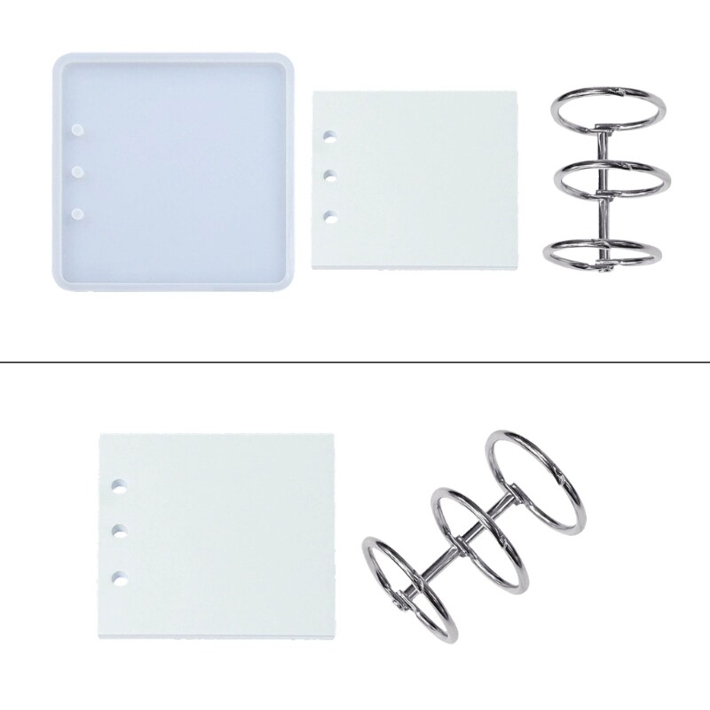 High Quality Flexible DIY Silicone Mold for Notebook Cover Keychain Phone Case