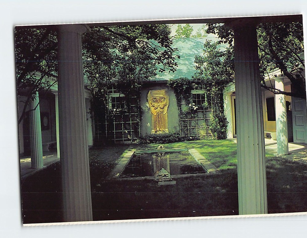 Postcard Atrium Augustus Saint-Gaudens Little Studio Cornish NH USA