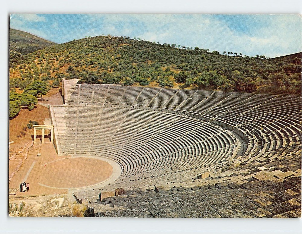 Postcard Ancient Theatre of Epidaurus in Greece