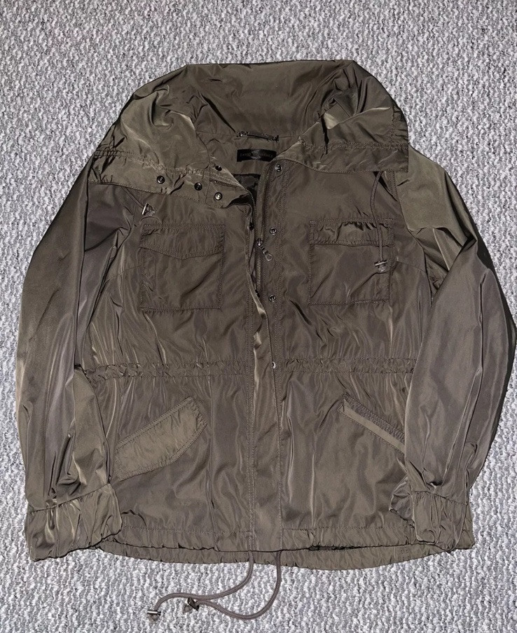 Womens DAVID LAWRENCE Jacket Green Size 16 Lined Military Style Full Zip (14)