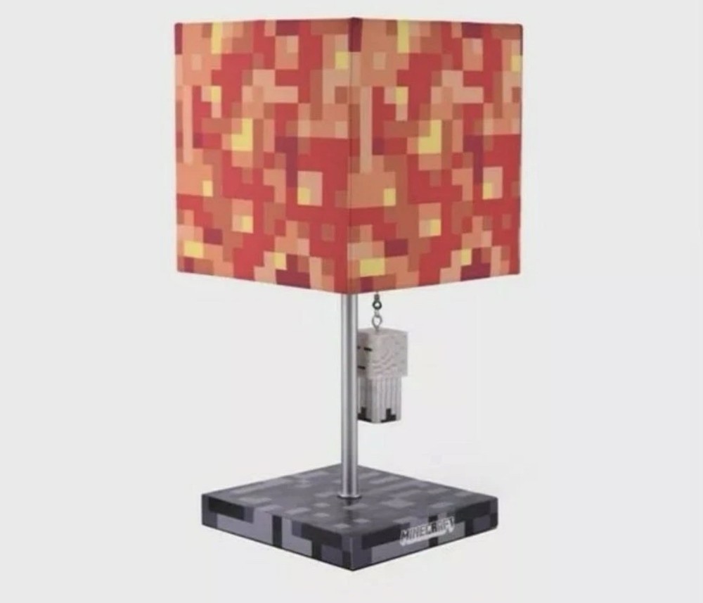 Minecraft Lava Block Lamp With Ghast Puller - 14