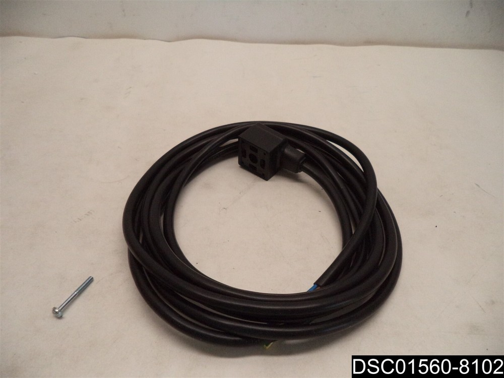 Solenoid Valve Connectors, Cordset, 3 Pole, Form A 18mm, VAN-320-00