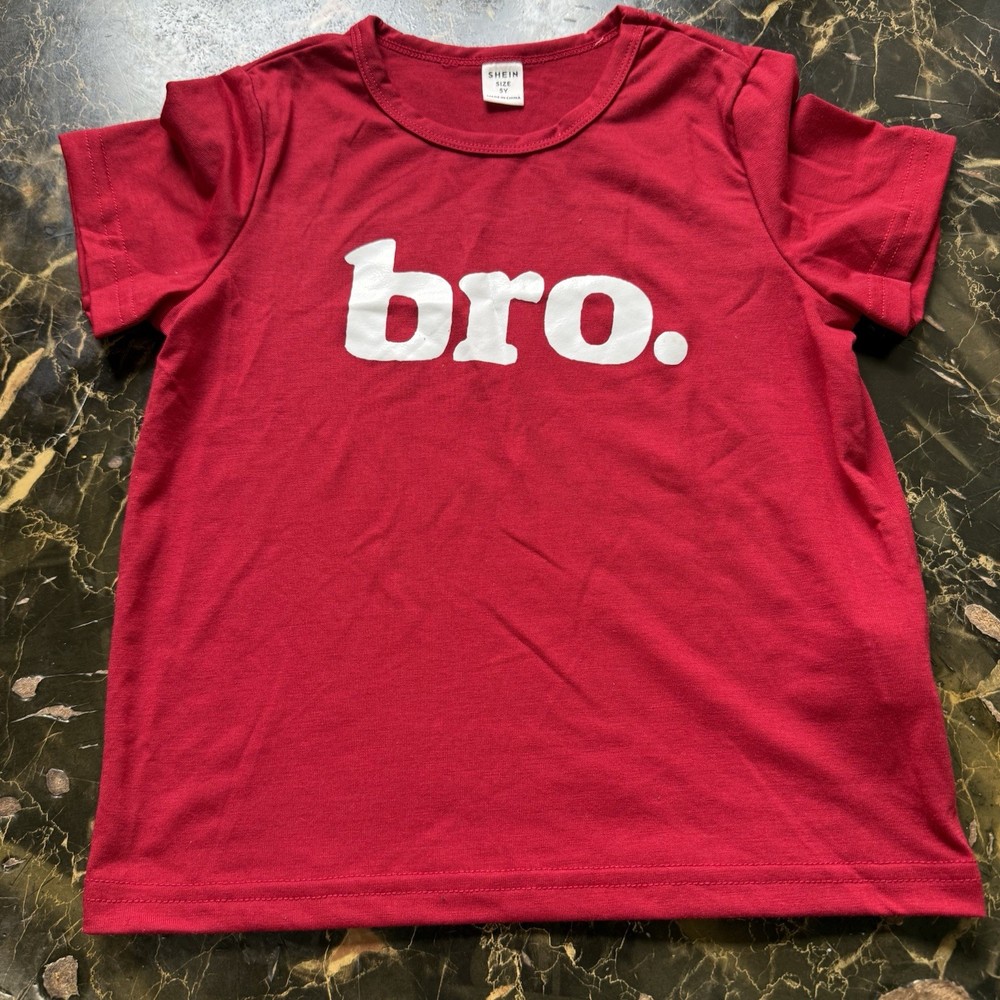 SHEIN Boys Red 