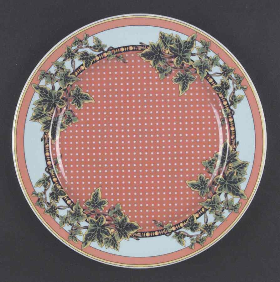 Rosenthal - Continental Ivy Leaves Passion Red Dinner Plate 534559
