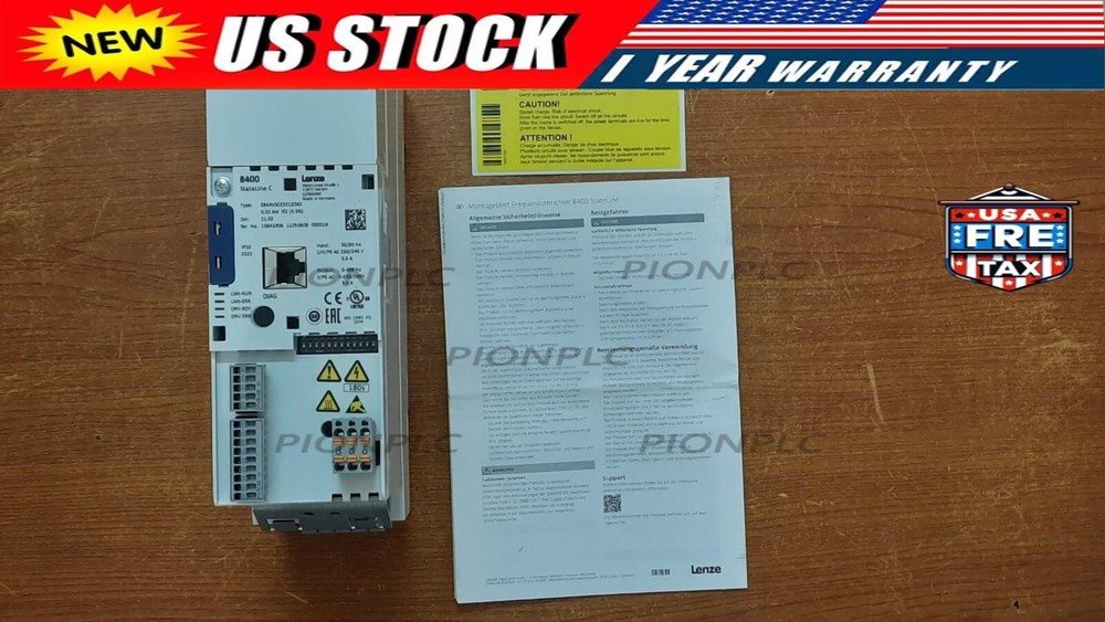 Lenze 8400 StateLine C inverter 0.55 Kw. - Type: E84AVSCE5512SX0 - Brand New .