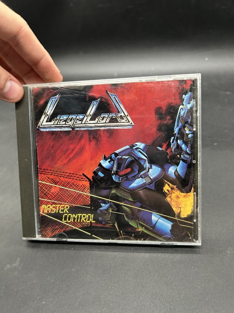 Liege Lord - Master Control CD 1988 Metal Blade - Rare American Speed Metal