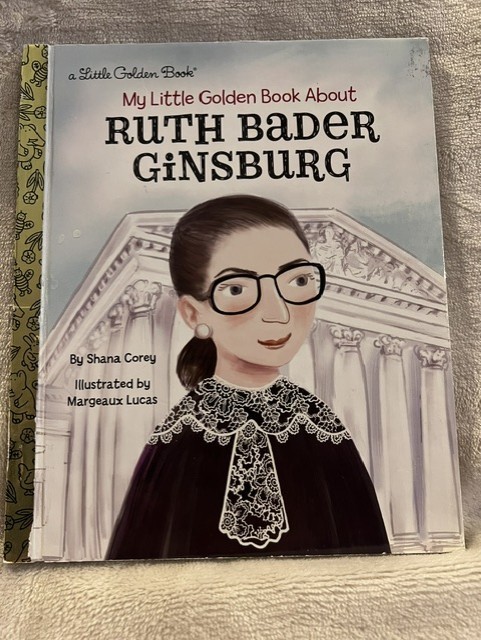 My Little Golden Book About Ruth Bader Ginsburg - 2021 **Will combine shipping!