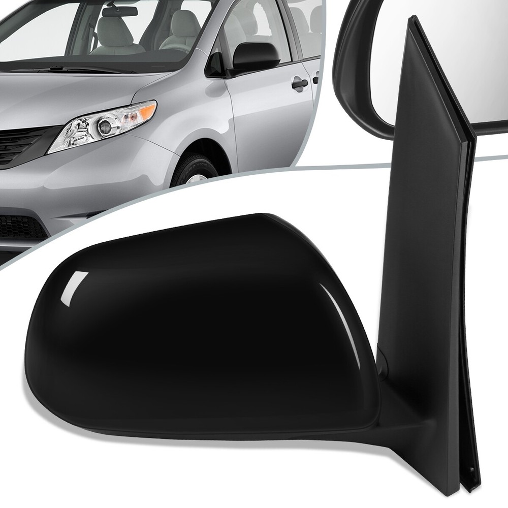 Fit 11-12 Toyota Sienna OE Style Powered+Heated Side Door Mirror Right TO1321265