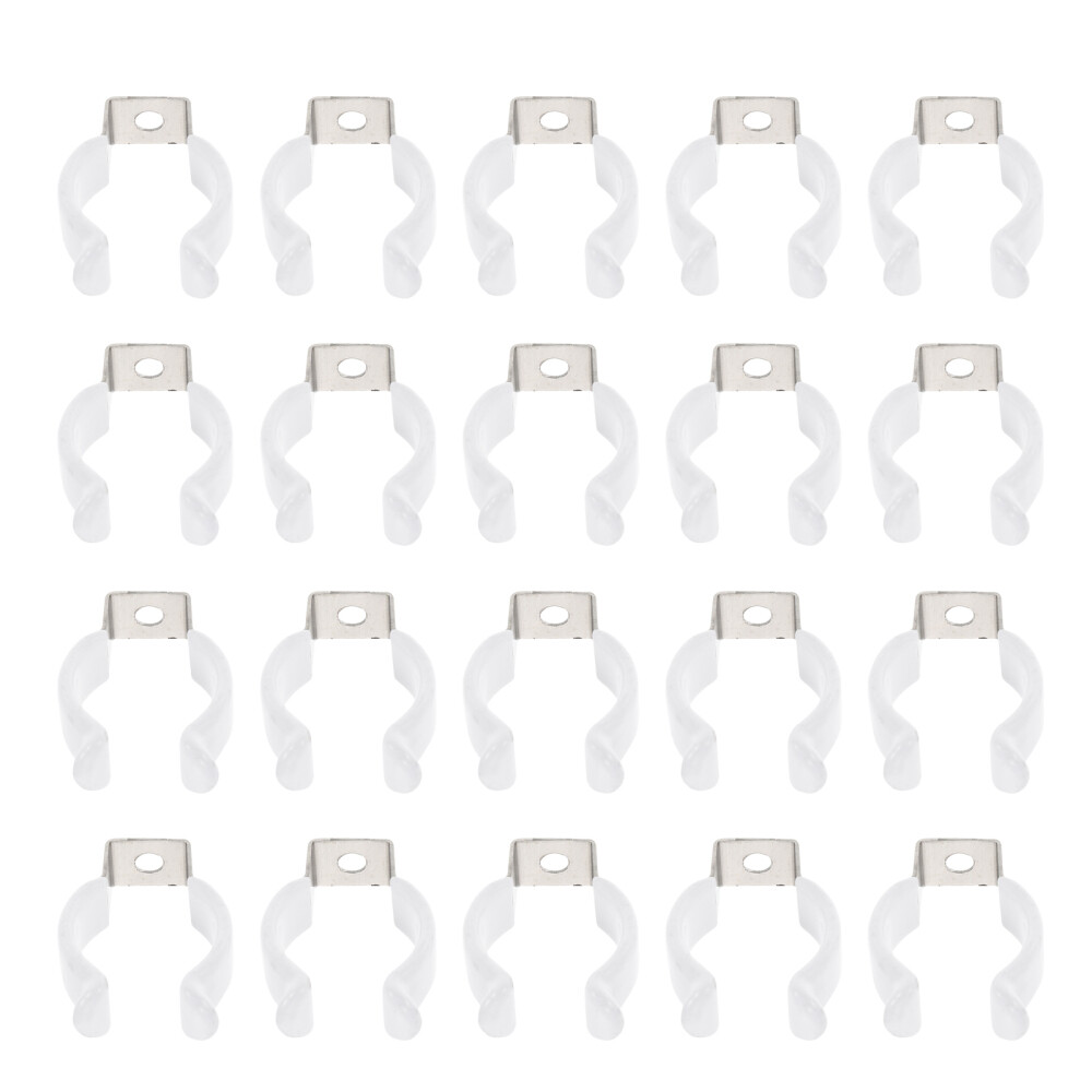 20 Pcs Light Tube Holder Fluorescent Lamp Support Bulbs Lights