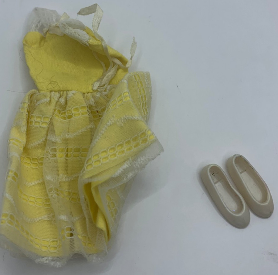 Vintage Barbie Sister Skipper Fashions Flower Girl Dress Outfit Clothes #1904