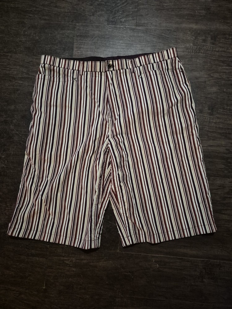Russell Simmons ArgyleCulture Striped Mini Cord Shorts Men's Size 38