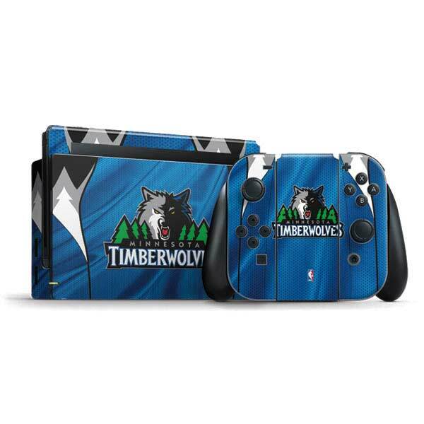 NBA Minn. Timberwolves Nintendo Switch Bundle Skin